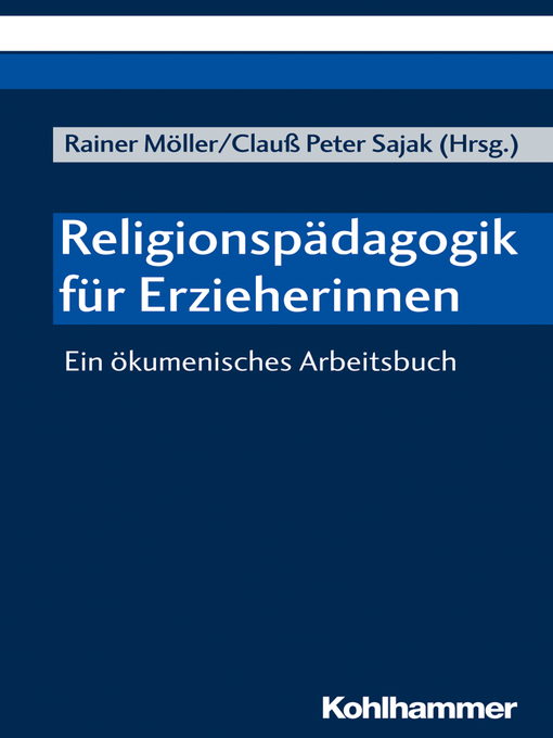 Title details for Religionspädagogik für Erzieherinnen by Rainer Möller - Available